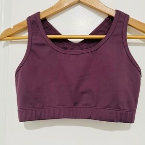 Silver Icing Sports Bra Purple Women’s Medium